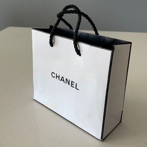 Authentic Chanel Paper Gift Bag XS